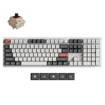 Keychron Q6 Ultra 8K 100% Brown Switch - Toetsenbord