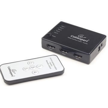 Gembird HDMI Switch - 5 ingangen -> 1 uitgang
