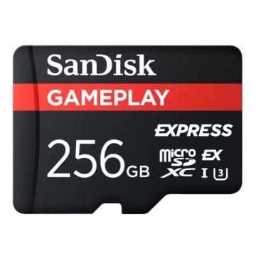 Sandisk GamePlay Express microSD 256GB - Flashgeheugenkaart