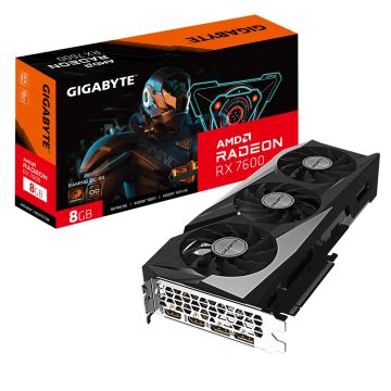 Gigabyte RX 7600 Gaming OC - Videokaart