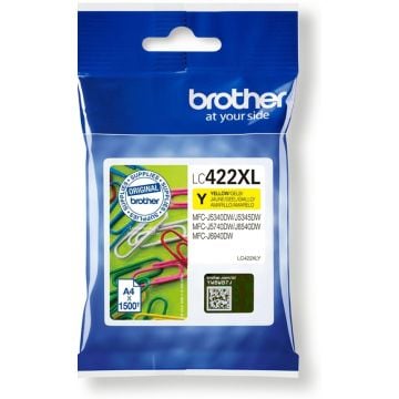 Brother LC422XLY - Hoog rendement