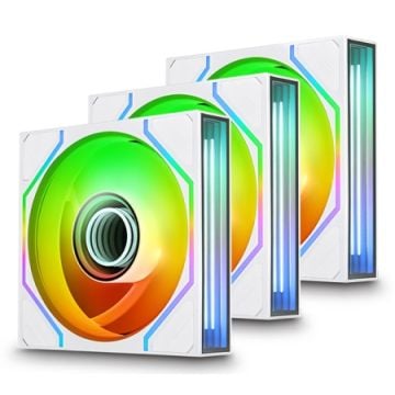 Thermaltake SWAFAN 140 EX INFINITY ARGB SYNC Snow 3-Fan Pack - Ventilator