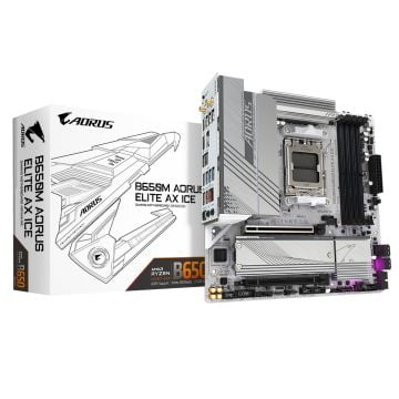 Gigabyte B650M A ELITE AX ICE (B650,AM5,mATX,DDR5)