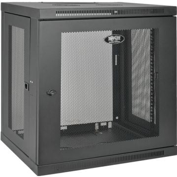 Eaton Tripp Lite Series 12U Wall Mount Rack Enclosure Server Cabinet w Door & Side Panels - Rack kast