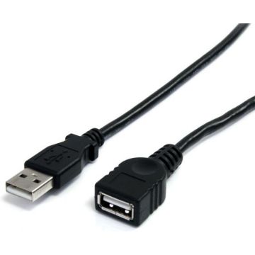 StarTech.com 90cm USB 2.0 Verlengkabel A naar A - Zwart MF