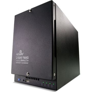 IoSafe 218 6TB(3TBX2) NAS HDD 1YR DRS