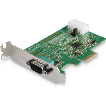 StarTech.com 4 Port PCI Express RS232 Seriële Kaart, PCIe RS232 Serial Host Controller Kaart, PCIe naar Serial DB9 Adapter Kaart, 16950 UART Uitbreidingskaart, Windows & Linux (PEX4S953) - Seriële adapter