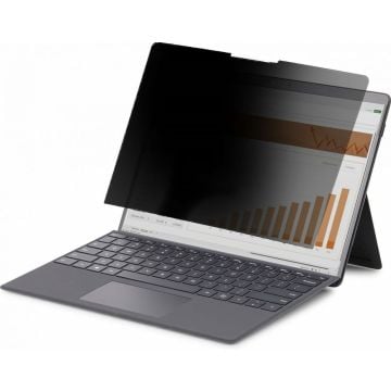 StarTech.com 4-Way 12.4in Surface Laptop Go 123 Privacy Screen Filter, PortraitLandscape, Touch-Enabled, +- 30 Deg. View, Blue Light Reduction, Matte Finish - Privacyfilter voor notebook (horizontaal)
