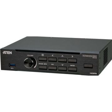 ATEN VP2120 - Schakelaar  viervoudige multiviewer  audio-DSP