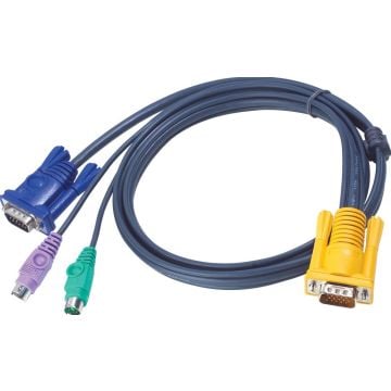 ATEN 2L-5202P - Toetsenbord  video  muis (TVM) kabel
