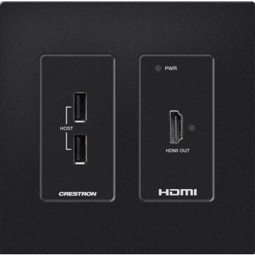 Crestron HD-RXU-4KZ-101-2G-B - Video-audio-USB-uitbreider