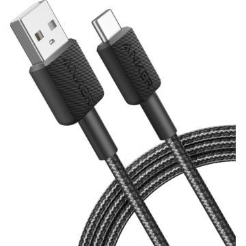 Anker - 322 USB-A to USB-C Cable Nylon