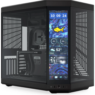HYTE Y70 Touch Infinite Pitch Black - Behuizing