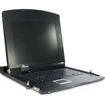 Inter-Tech IPC 17"" LED KVM AS-7104 HLS,HDMI 4 Port retail