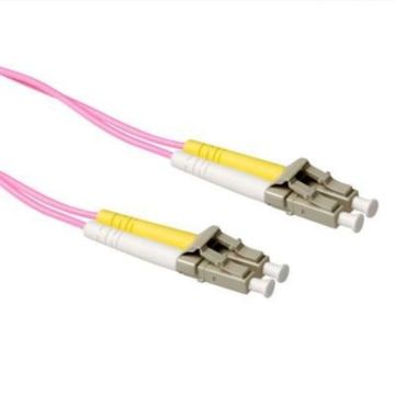 LC/LC 50/125 DUPLEX, OM4 22M. 1 stk