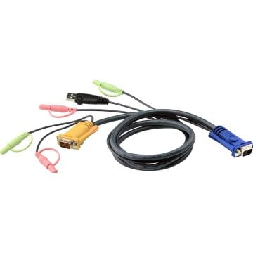 ATEN 2L-5305U - Kabel voor toetsenbord  muis  video  audio