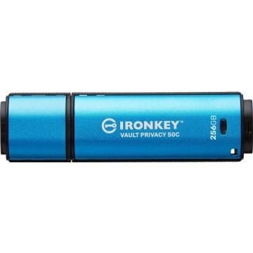 Kingston IronKey VP50 Type-C 512GB Blue - USB-Stick