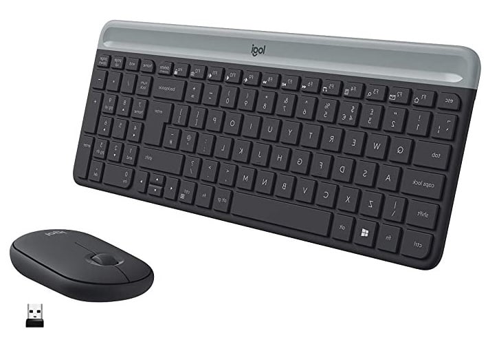 logitech draadloos toetsenbord met muis