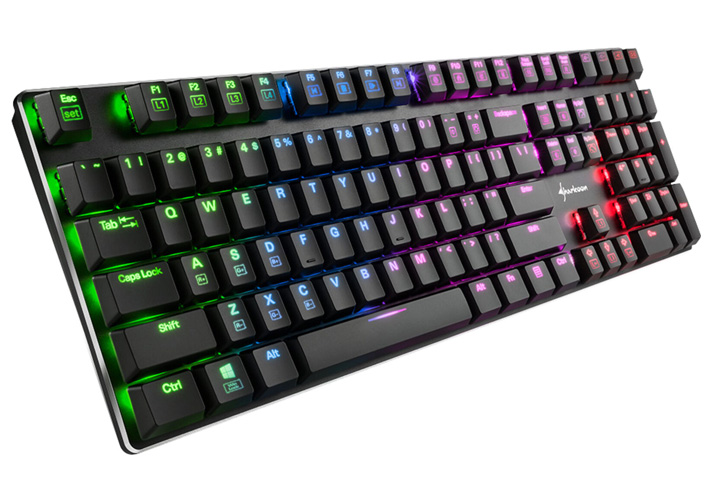 draadloos toetsenbord met rgb