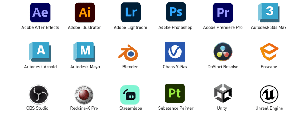 NVIDIA Studio RTX apps